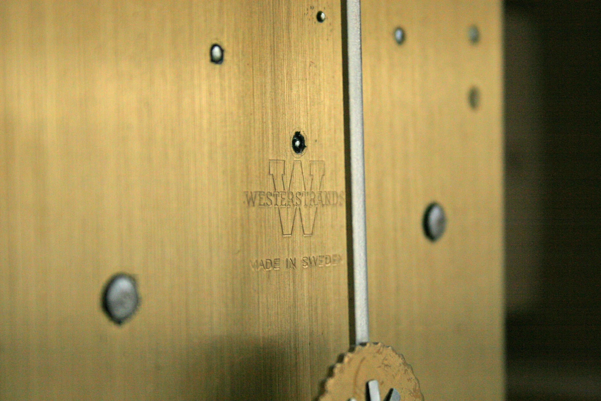 Carl Malmsten Unique Longcase “Tidlösa” Clock