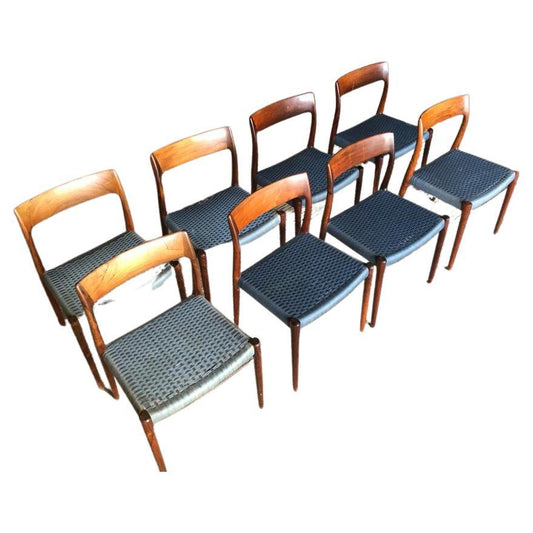 8 Niels Otto Moller 1958 Dinings Chairs
