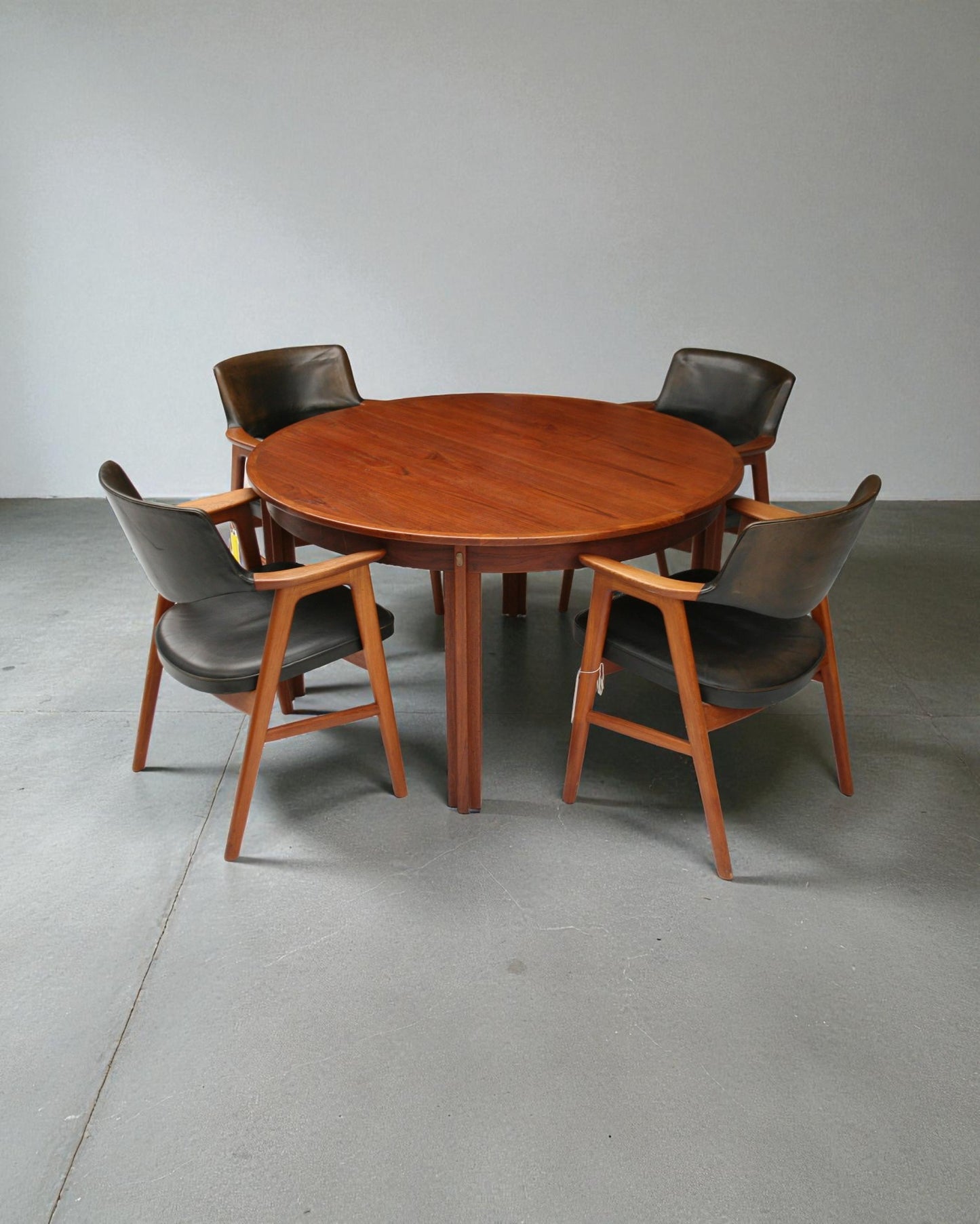 Borge Mogensen Teak Dining Table with Extension Leaf c1950