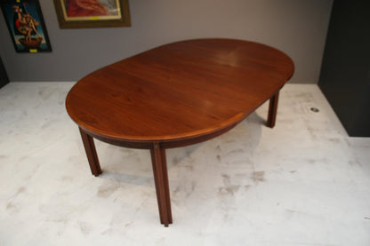 Borge Mogensen Teak Dining Table with Extension Leaf c1950 fornt part