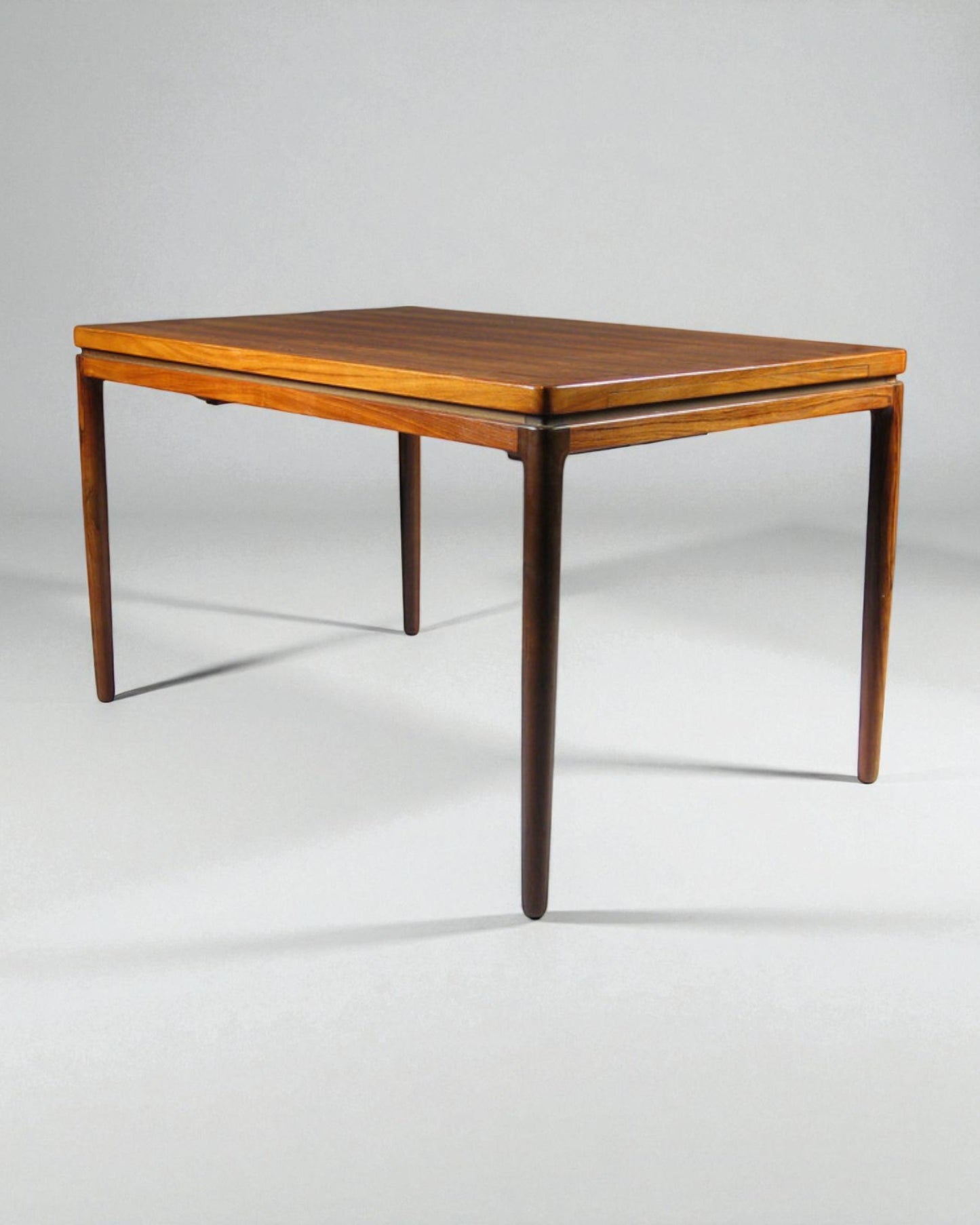Christian Linneberg 1960s Vintage Danish Rosewood Small Dining Table
