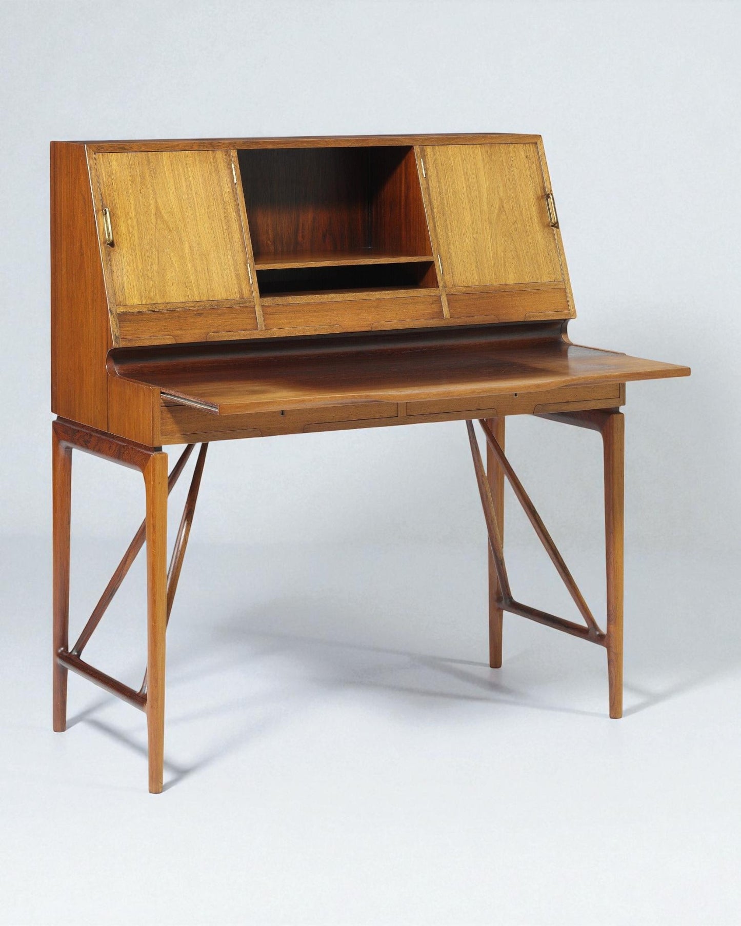 Unique Cabinetmaker Rosewood Dressing Table Made in Denmark circa 1950