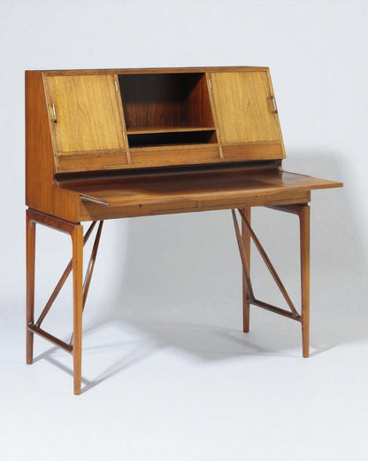 Unique Cabinetmaker Rosewood Dressing Table Made in Denmark circa 1950