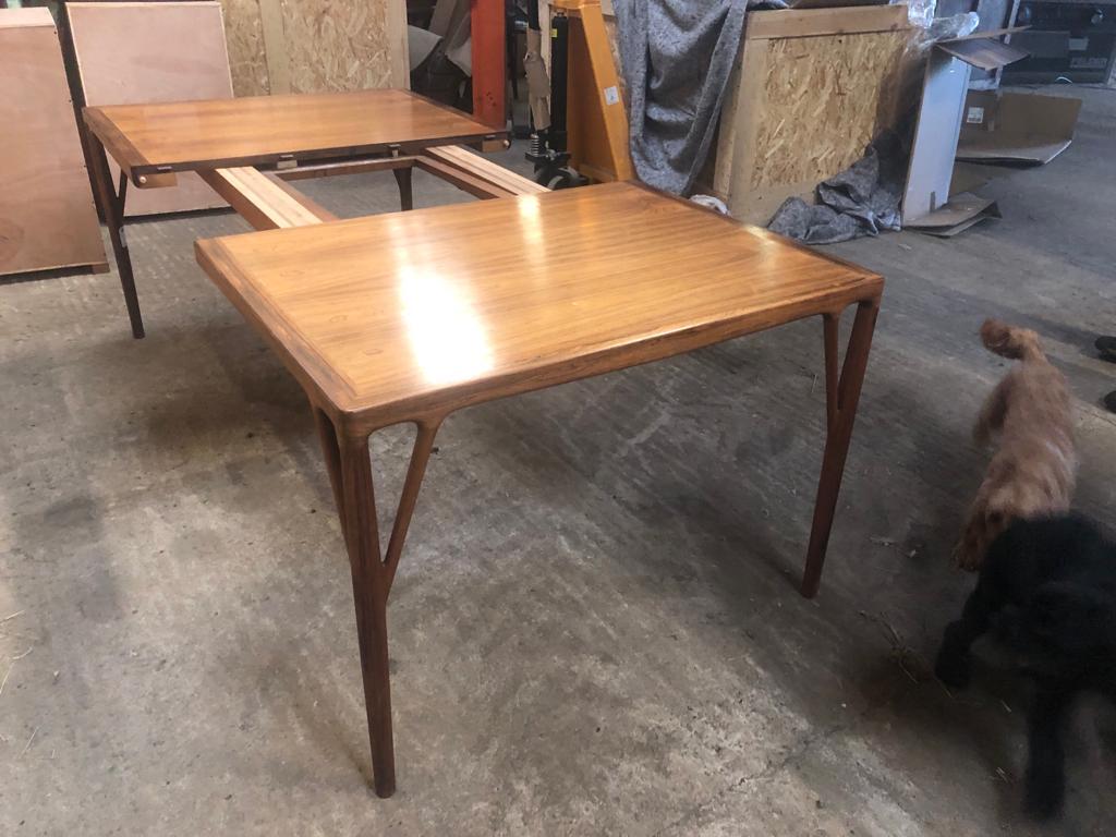 Helge Vestergaard Jensen Rosewood Dining Table 6
