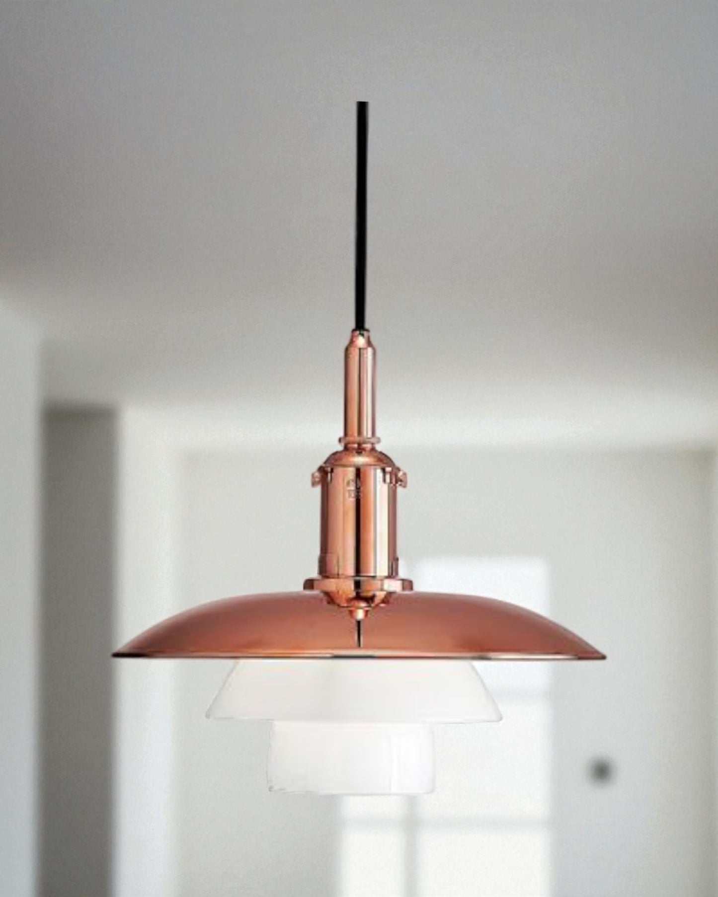 Poul Henningsen PH 3.5/3 Copper Pendant Lamp