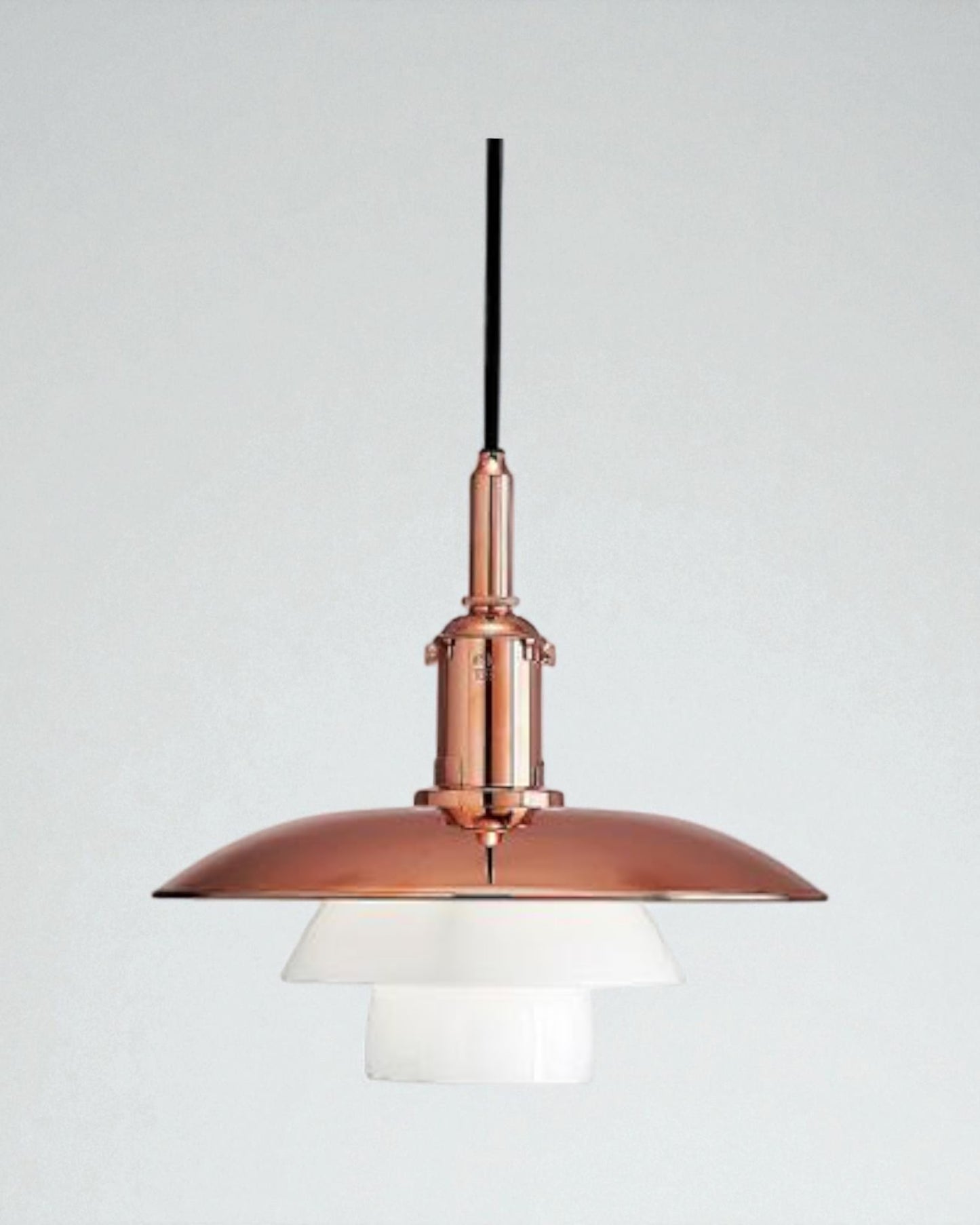 Poul Henningsen PH 3.5/3 Copper Pendant Lamp