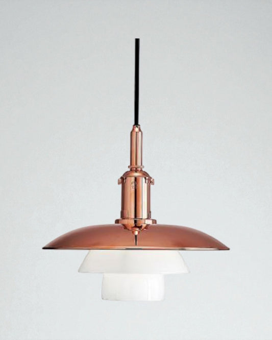 Poul Henningsen PH 3.5/3 Copper Pendant Lamp