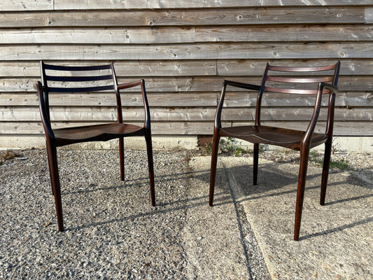 Niels Otto Moller Model 62 Anniversary Edition Dining Chair with Solid Wood Seat