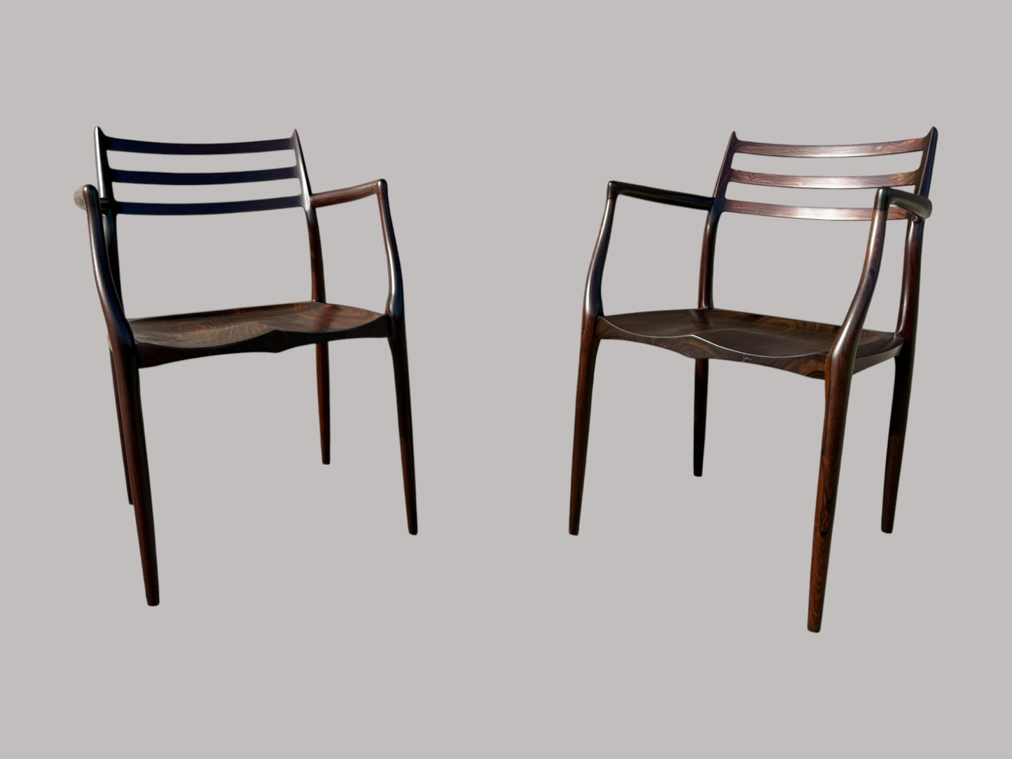 Niels Otto Moller Model 62 Anniversary Edition Dining Chair with Solid Wood Seat