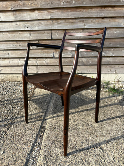 Niels Otto Moller Model 62 Anniversary Edition Dining Chair with Solid Wood Seat