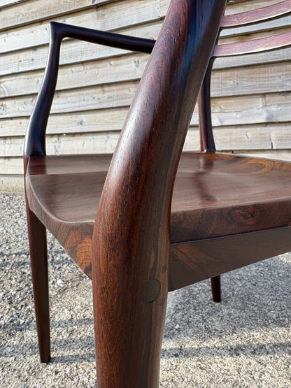 Niels Otto Moller Model 62 Anniversary Edition Dining Chair with Solid Wood Seat
