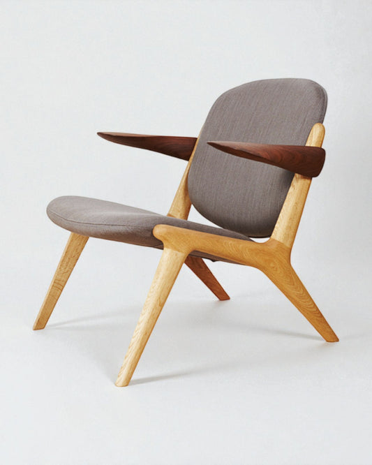 IS Lounge Chair designed by Inoda and Sveje made by Miyazaki Chair Company