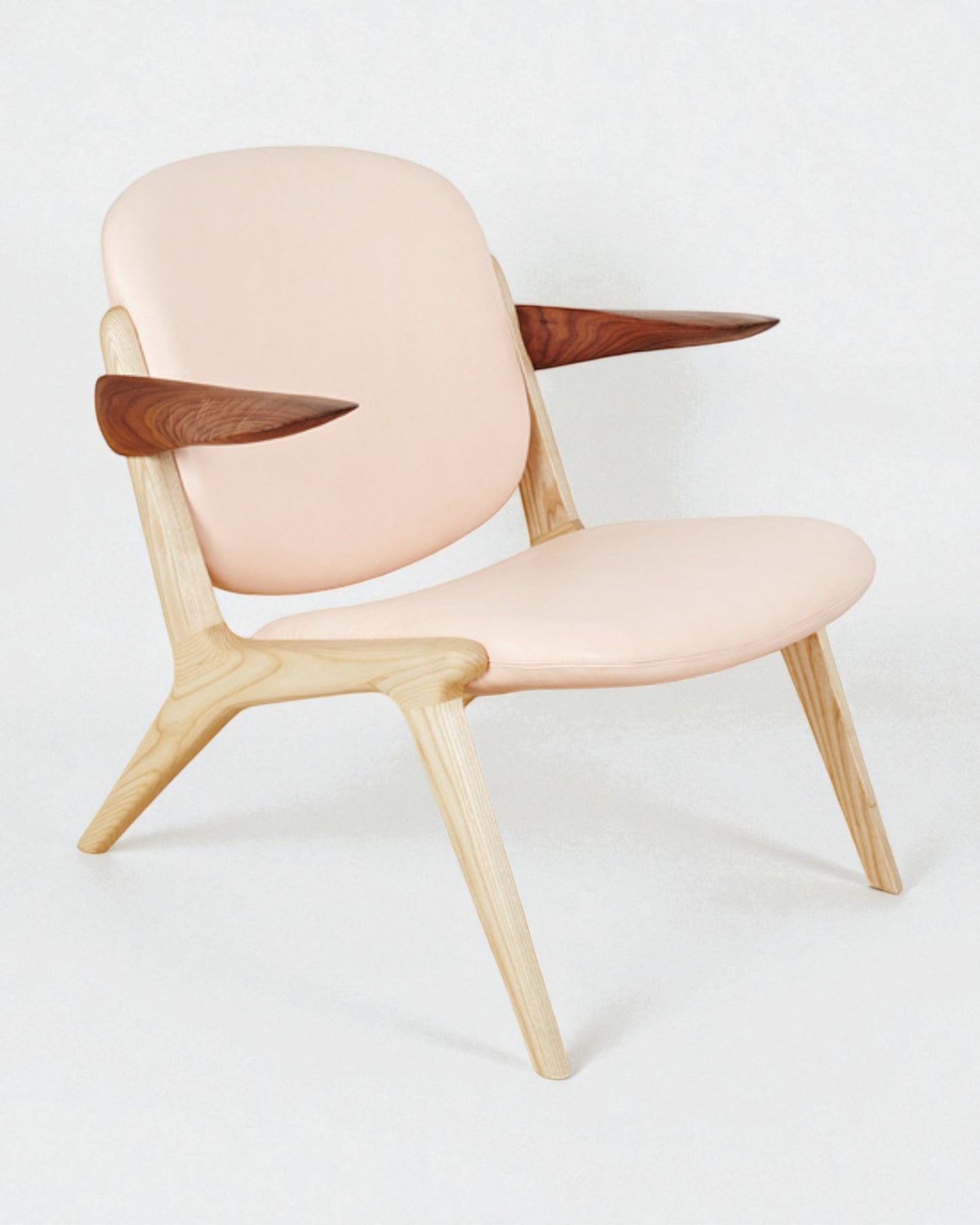 IS Lounge Chair in Solid Ash designed by Inoda and Sveje made by Miyazaki Chair Company