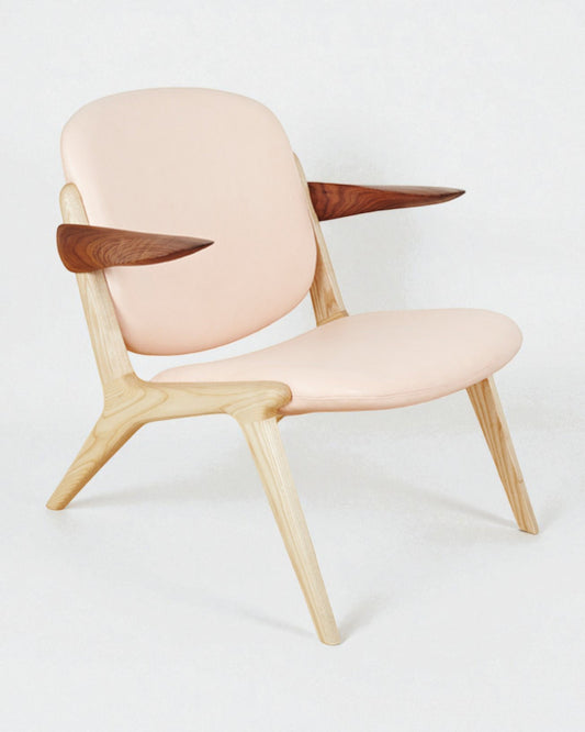 IS Lounge Chair in Solid Ash designed by Inoda and Sveje made by Miyazaki Chair Company