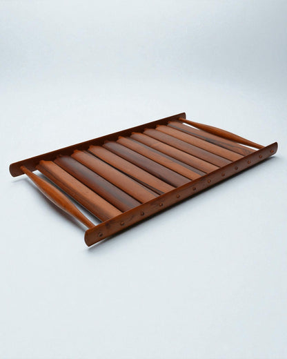 Jens Harald Quistgaard “Xylofon" serving tray with ten lamellae handles