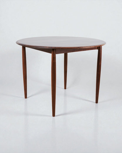 Kai Kristiansen Designed 1969 Dining Table of Solid Walnut