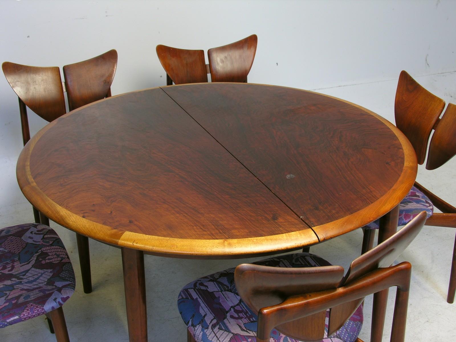 Kurt Ostervig teak dining chairs circa 1960