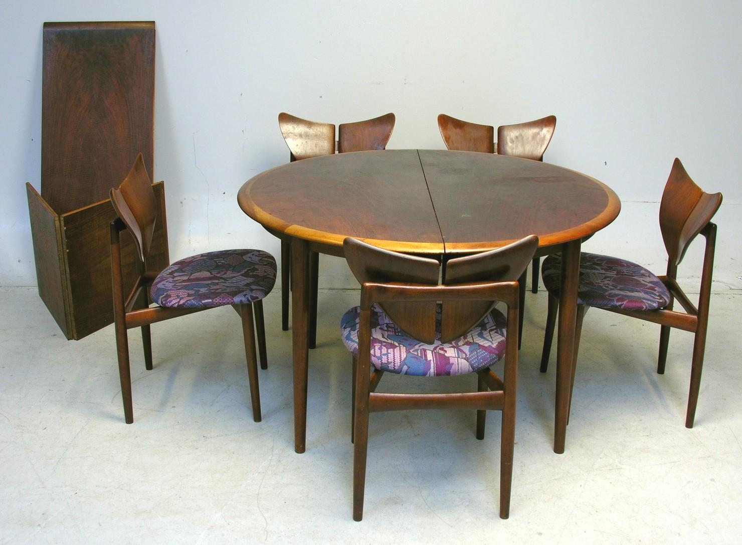 Kurt Ostervig teak dining chairs circa 1960