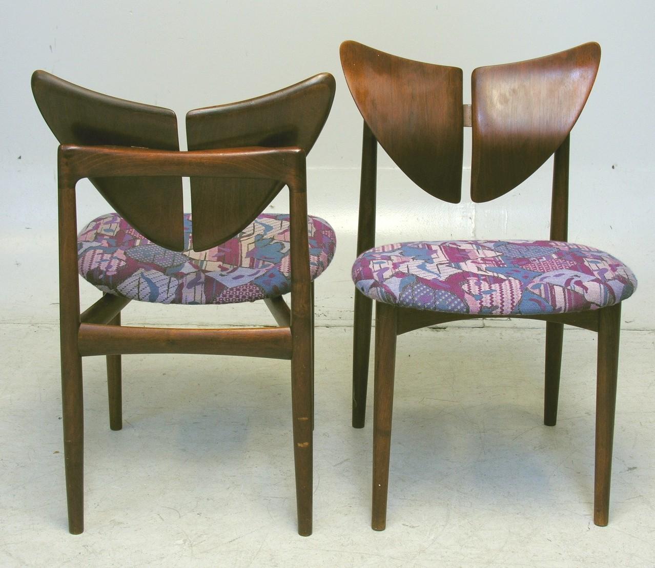 Kurt Ostervig teak dining chairs