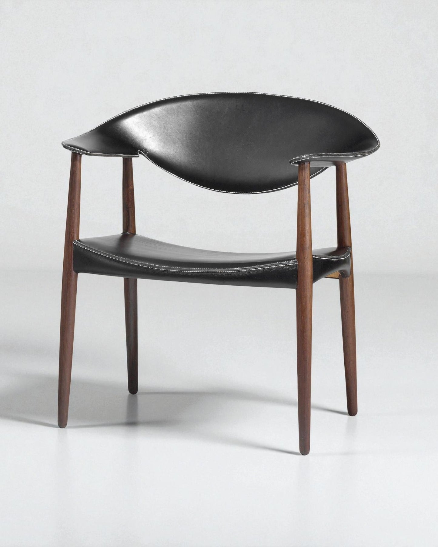 Metropolitan Chair by Ejnar Larsen and Aksel Bender Madsen, circa 1960