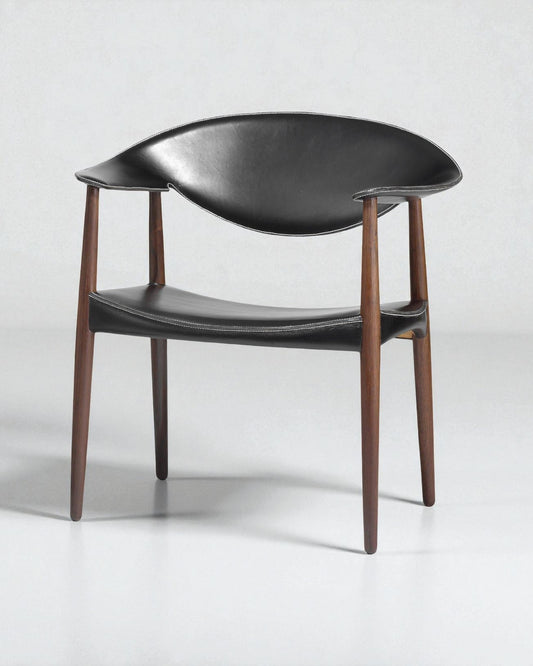 Metropolitan Chair by Ejnar Larsen and Aksel Bender Madsen, circa 1960