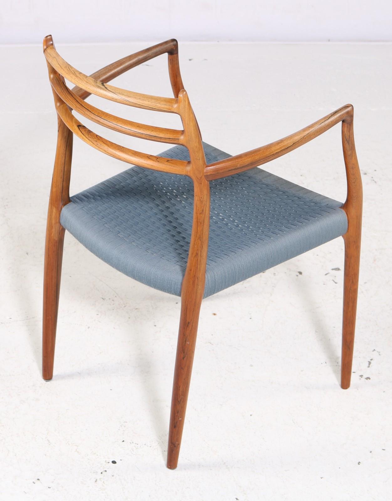 Niels Otto Moller 1962 Model 62 Dining Chair back part