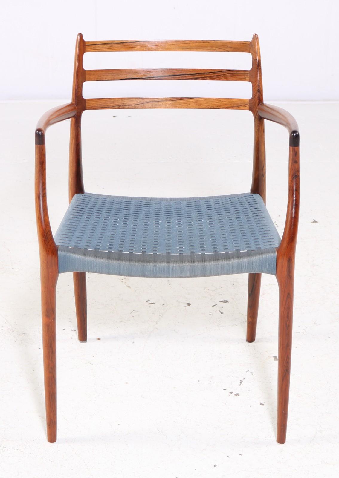 Niels Otto Moller 1962 Model 62 Dining Chair font side