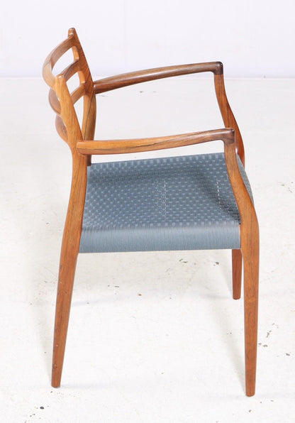Niels Otto Moller 1962 Model 62 Dining Chair side