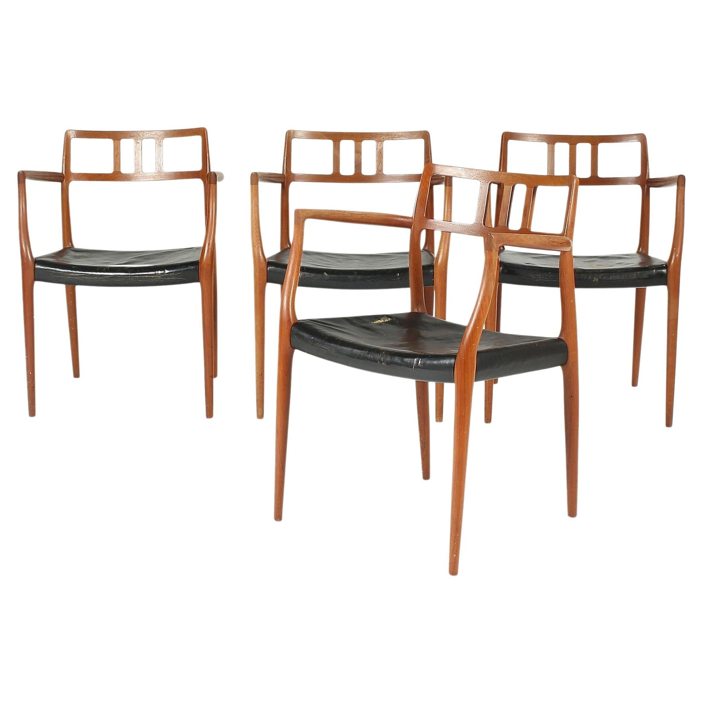 Niels Otto Moller 1964 Dining Chairs