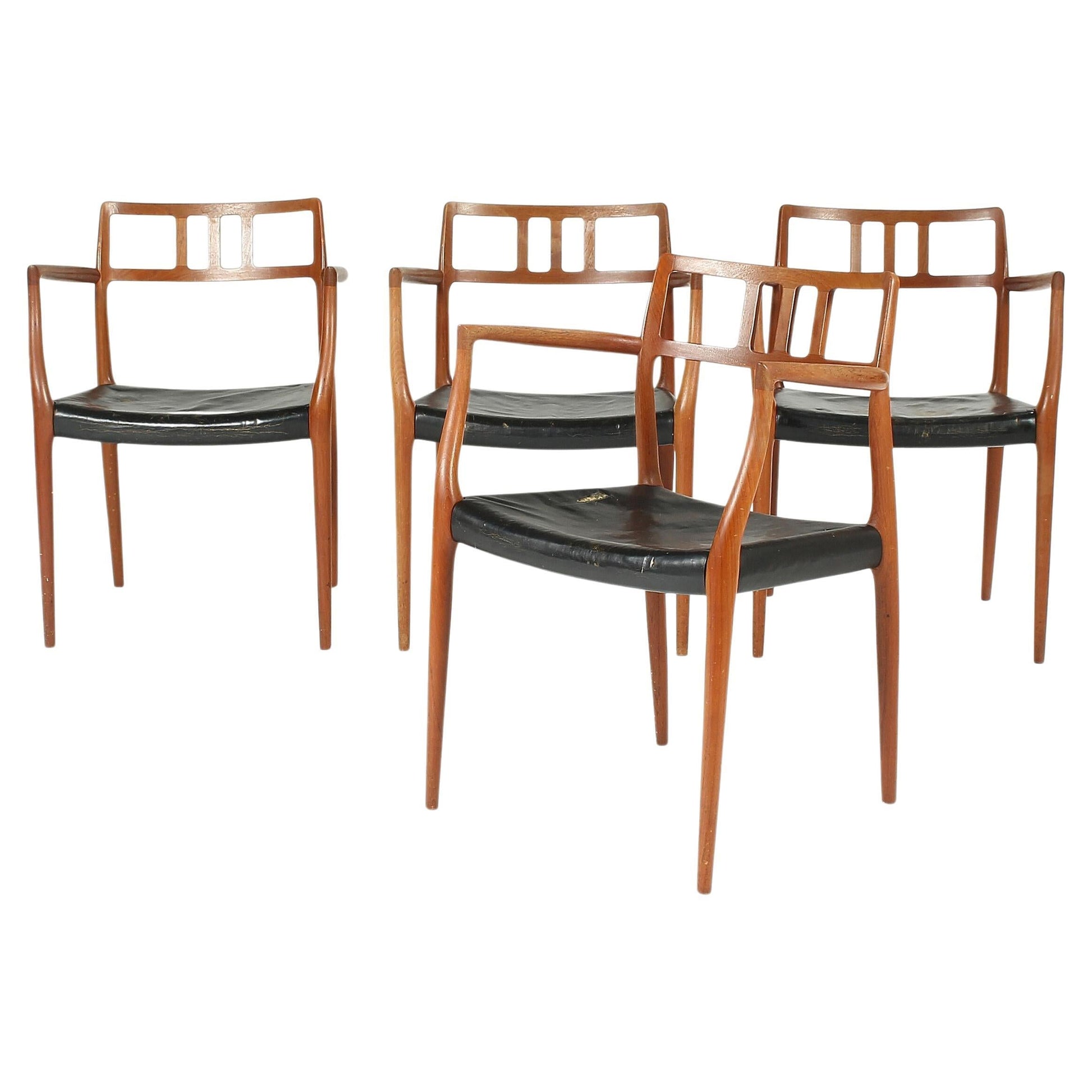Niels Otto Moller 1964 Dining Chairs