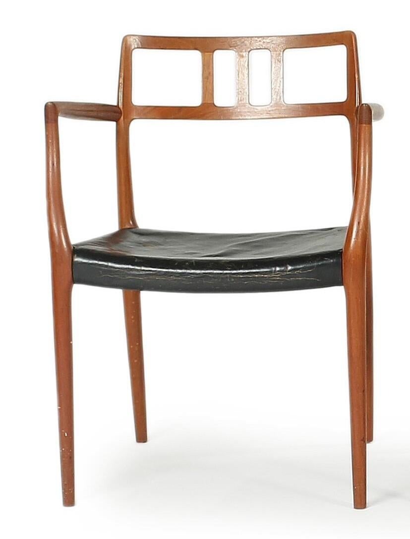 Niels Otto Moller 1964 Dining Chairs 4