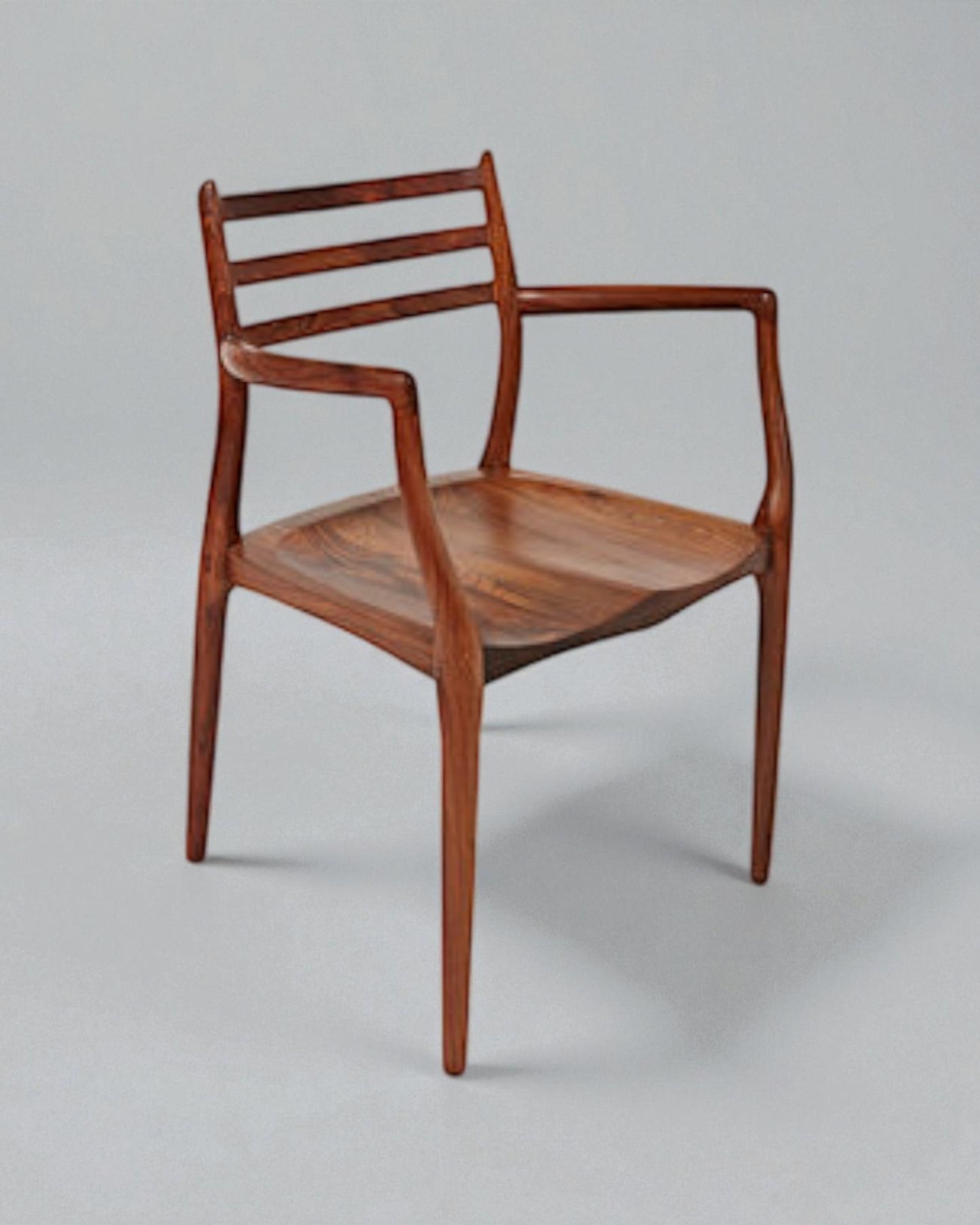 Niels Otto Moller Model 62 Chair 50th Anniversary Edition in Light Rosewood