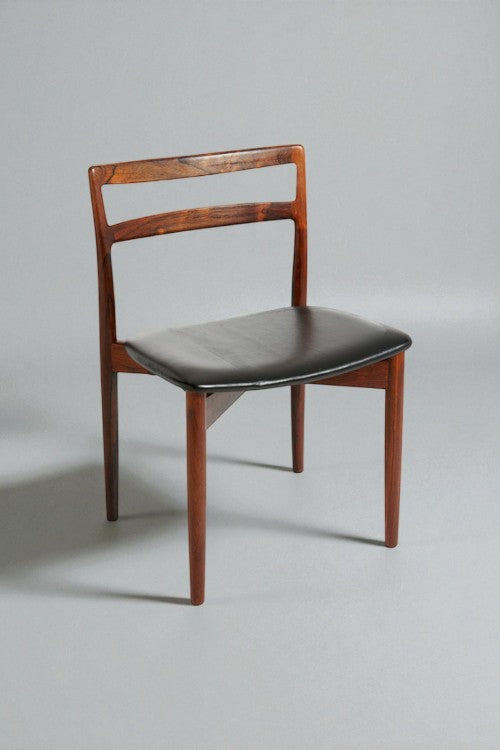 Harry Ostergaard Vintage Danish Mid-century Rosewood Dining Chair