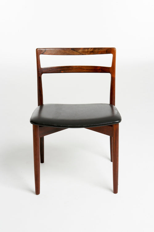 Harry Ostergaard Vintage Danish Mid-century Rosewood Dining Chair