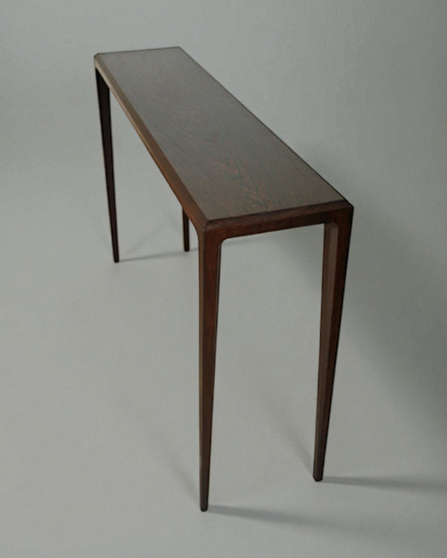 PD 60 Console Table in Solid Wenge