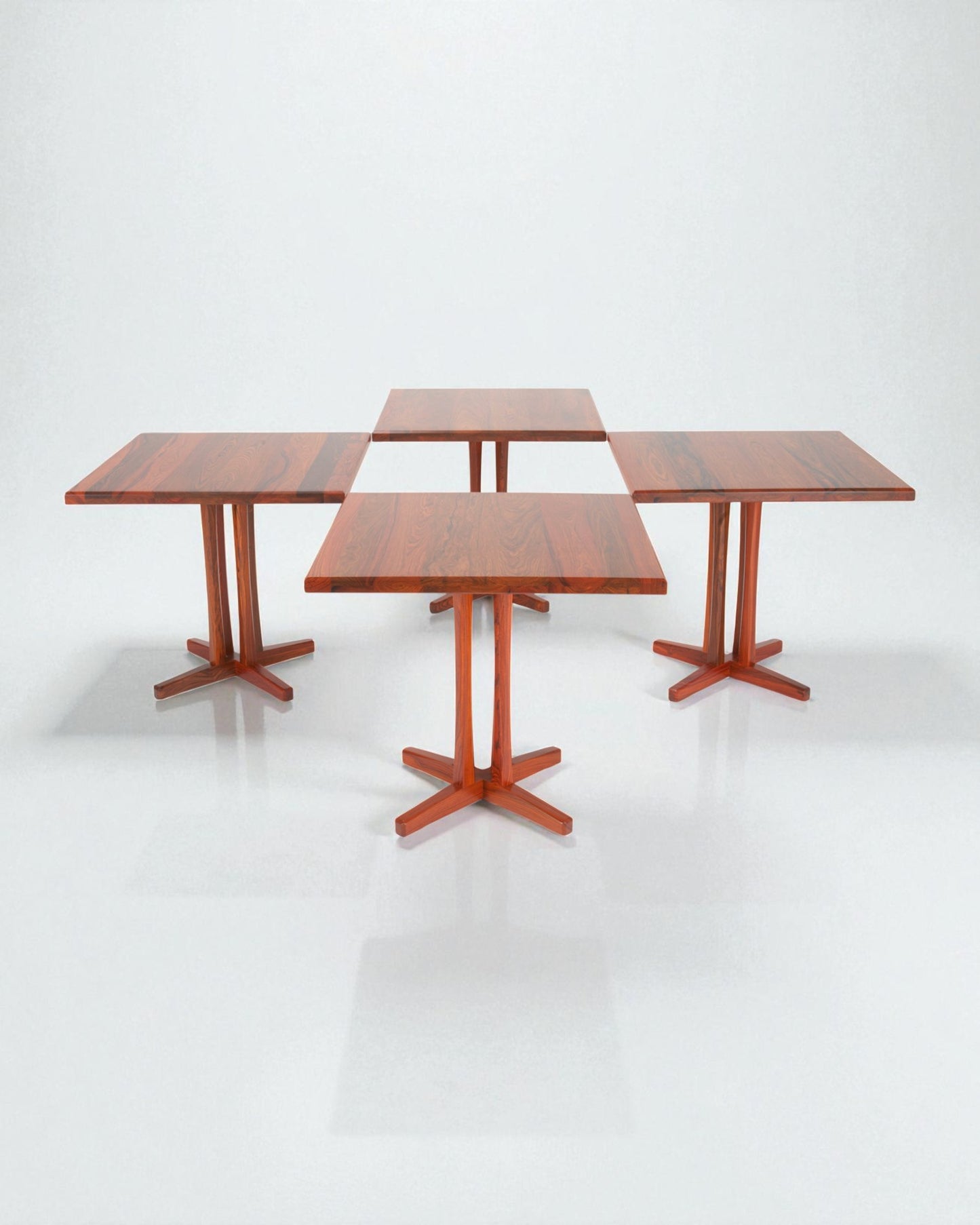 PD 70 Dining Table in Solid Rosewood