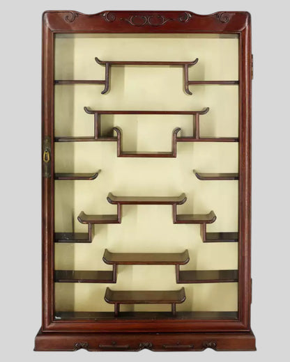 Rosewood Display Cabinet 20C