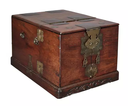 Travelling vanity case 19C