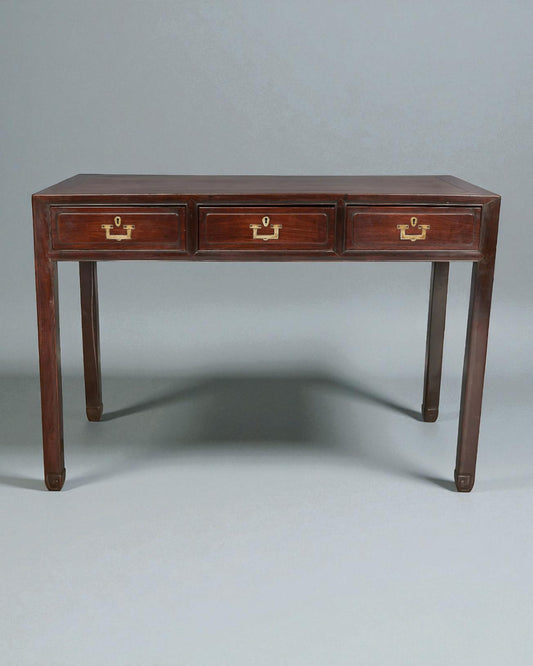 Chinese  Rosewood Desk: 19th Century
