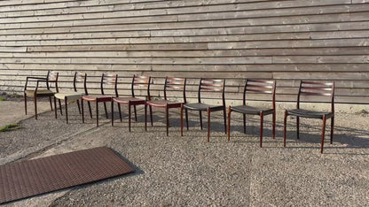 Niels Otto Moller Vintage Model 62 and Model 78 Dining Chairs